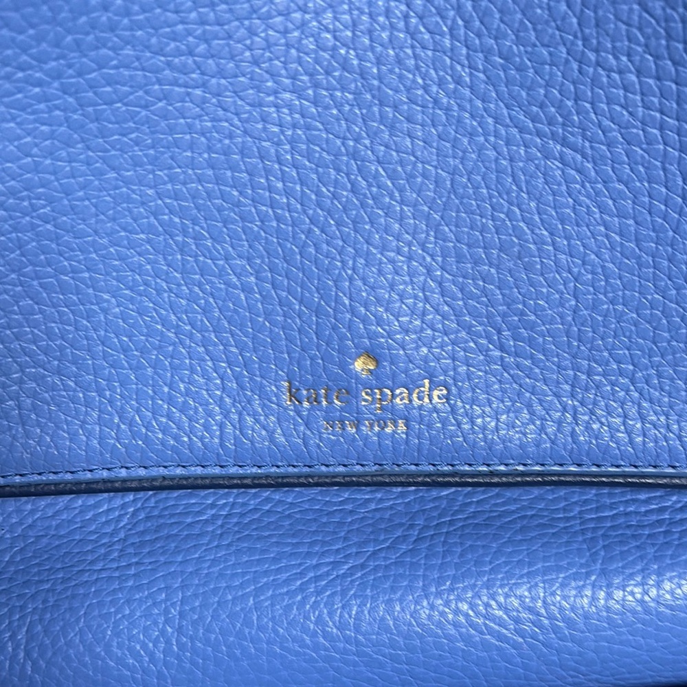 Kate Spade Blue Leather Handbag - Picture 2 of 8